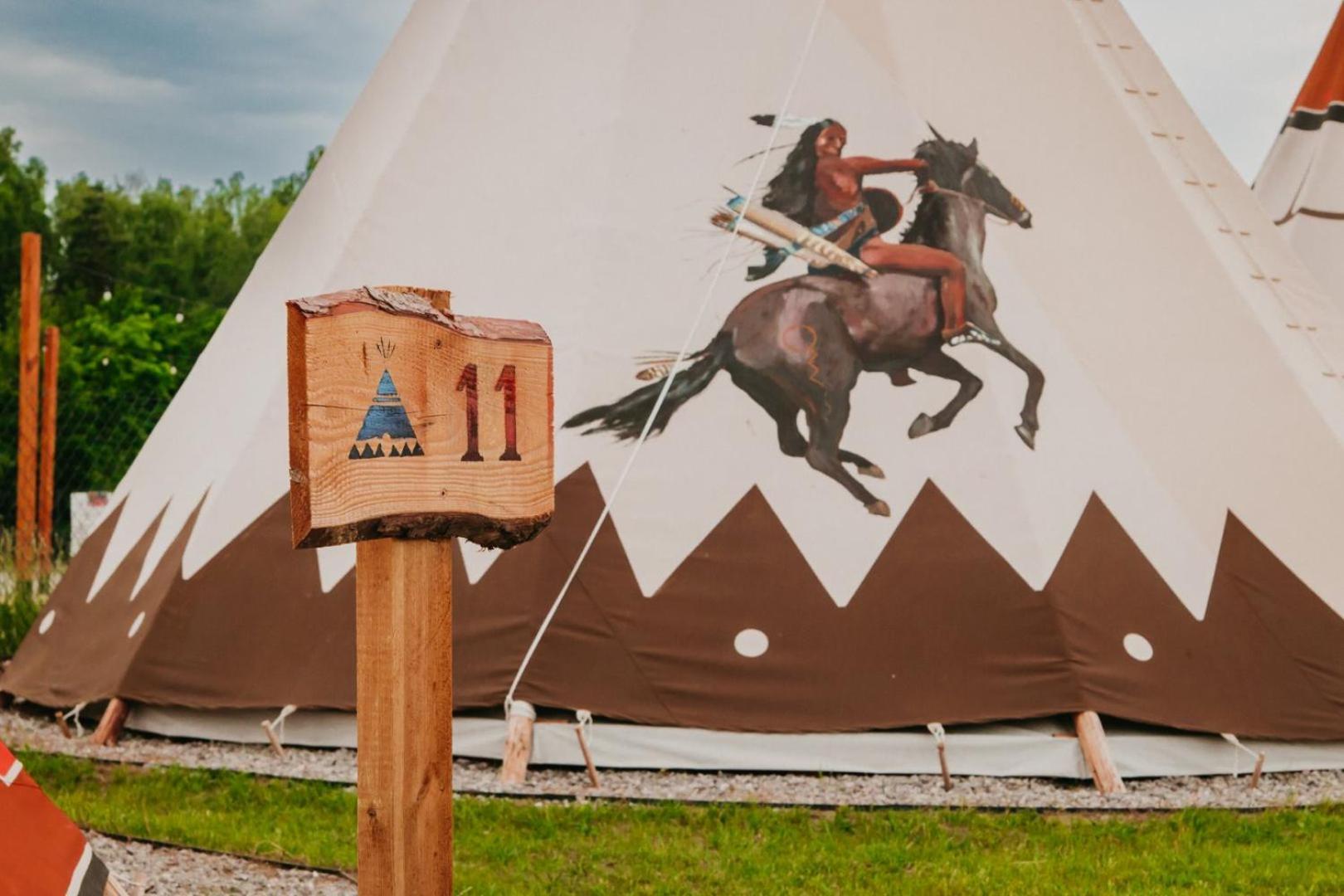 Hotel Indiana Camp - 150 M Od Suntago Park Grabce-Towarzystwo Exterior foto