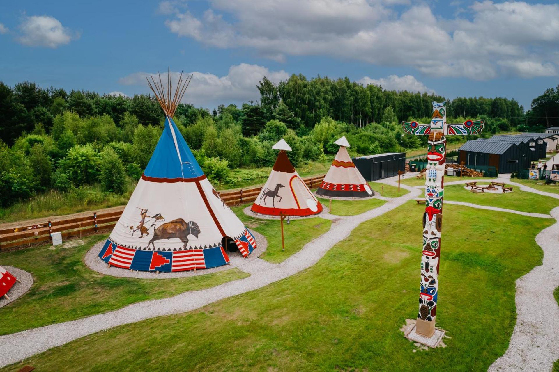 Hotel Indiana Camp - 150 M Od Suntago Park Grabce-Towarzystwo Exterior foto