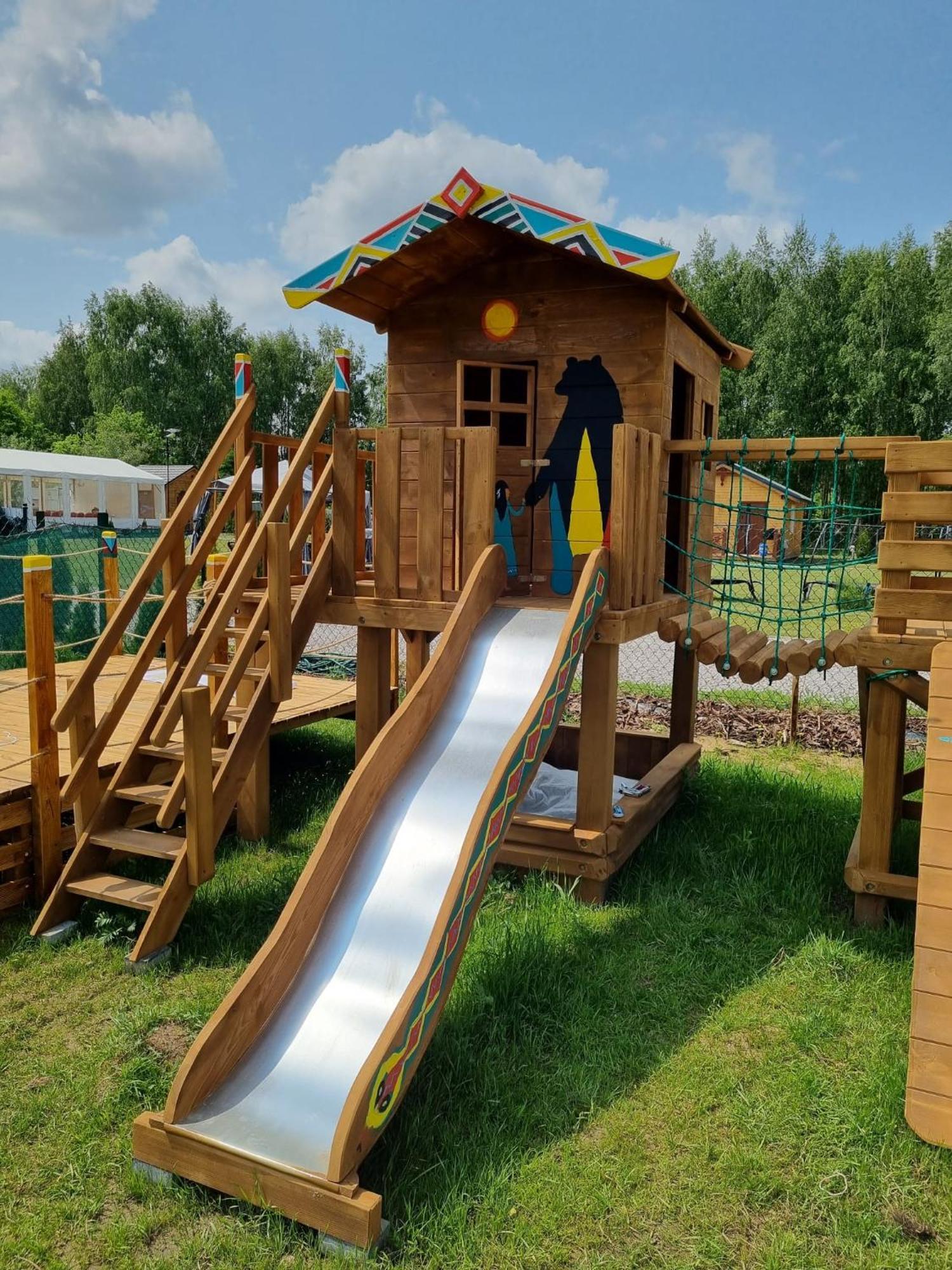Hotel Indiana Camp - 150 M Od Suntago Park Grabce-Towarzystwo Exterior foto